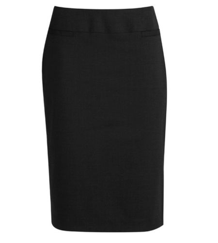 Womens Comfort Wool Stretch Relaxed Fit Lined Skirt