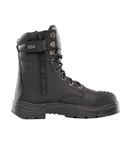 312654 Steel Blue Portland Zip Sided Safety Boot