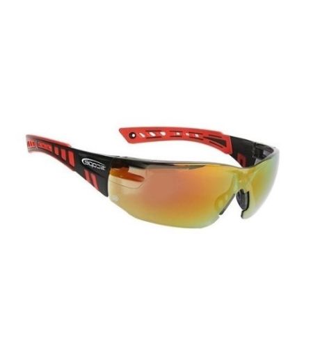 360rm Scope Speed Red/black Frame Red Mirror Lens  