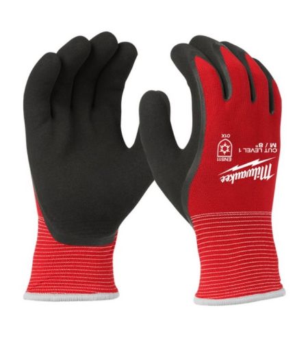 Milwaukee   "cut 1(a) Winter Insulated Latex Double Dipped Gloves    
