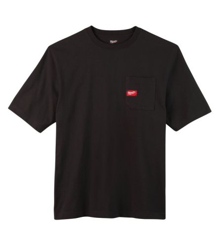 Milwaukee   "heavy Duty Pocket Tee Short Sleeve Black  