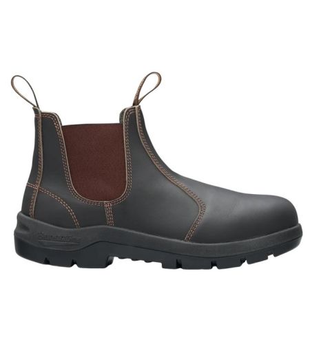 700 Blundstone Worklife Stout Brown Leather Elastic Side Boot Chelsea Cut