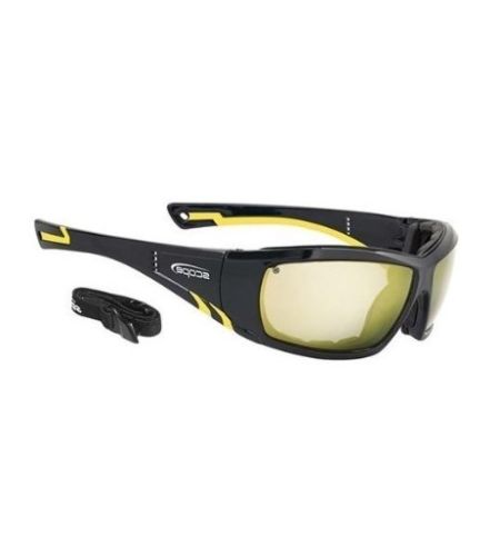 780a Scope Jet Stream Titanium Af/as Amber Lens Inc Gasket + Strap  