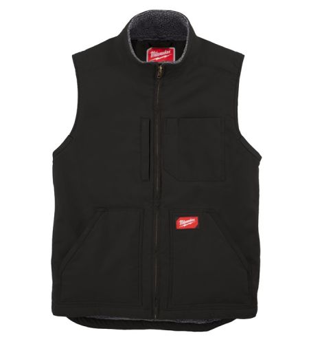 Milwaukee   "gridiron Sherpa Lined Vest Black  