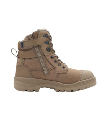 8063 Blundstone Rotoflex Hd Zip Sided Boot Steel Toe