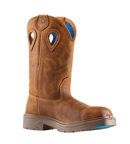813945 Steel Blue Heeler Pull On Boot Safety Boot