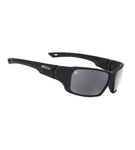 840sm Scope Ranger Frozen Black Frame Silver Mirror Lens  