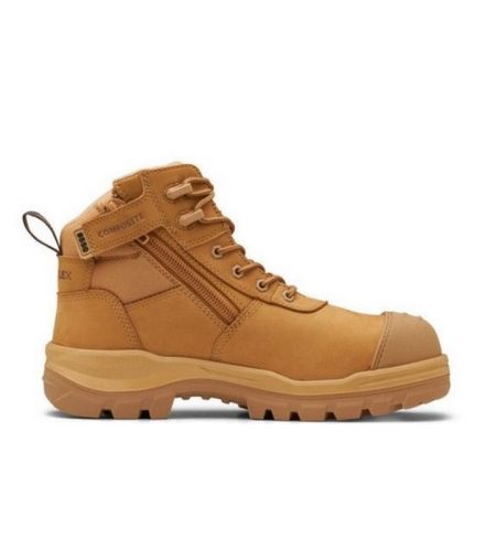 8550 Blundstone Rotoflex Wheat Water-resistant Nubuck 135mm Safety Boot