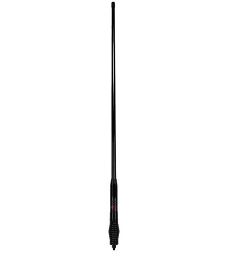Gme 2100mm Heavy Duty Fibreglass Radome Antenna, As004b Spring (8.1dbi Gain) - Black