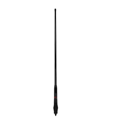 Gme 1200mm Heavy Duty Fibreglass Radome Antenna, As004b Spring (6.6dbi Gain) - Black