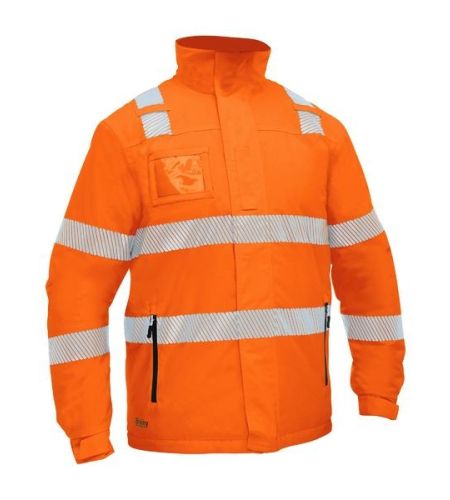 BISLEY Heated Hi-vis Jacket With Tape