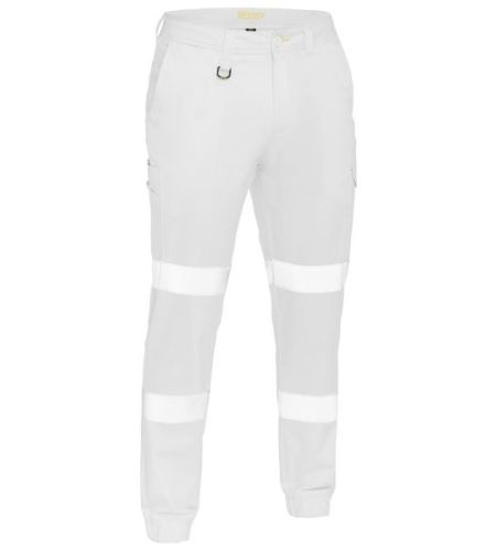 BISLEY Stretch Cuffed Cargo Pants With Reflective Tape