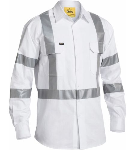 BISLEY Night Safety Taped Long Sleeve Shirts