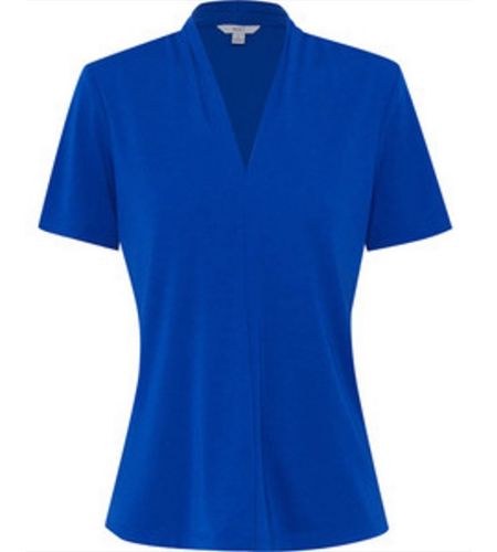 NNT V Neck Jersy Short Sleeve Top