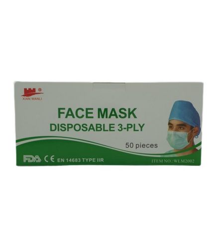 Single Use Face Mask 50 Box