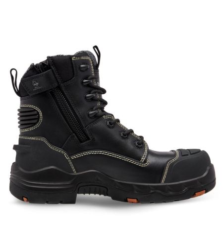 KINGGEE Onyx 6" Womens Pr Zip Safety Boots