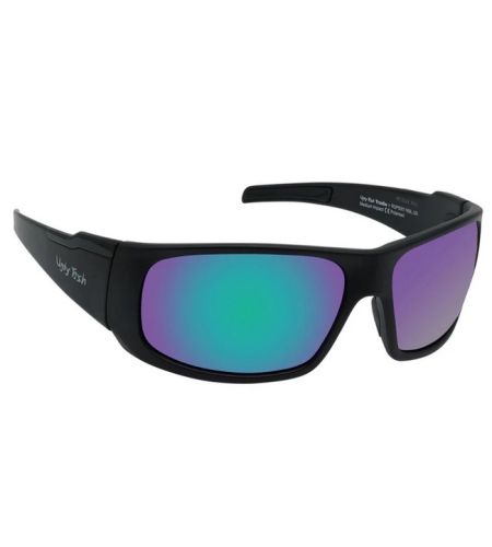 TRADIE Rsp5001 Mbl.gr - Matt Black Frame, Green Revo Polarised Lens - Safety Sunglass