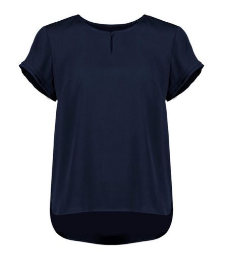 Biz Corp Evelyn Short Sleeve Blouse