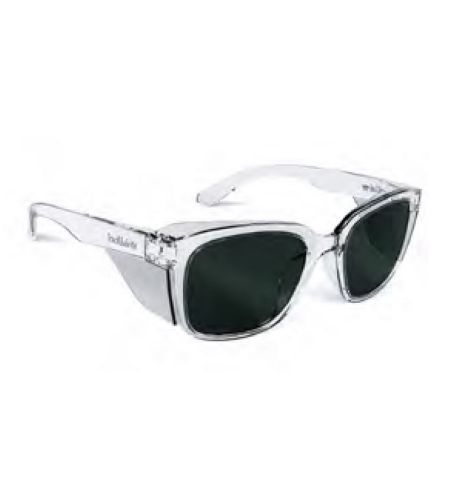 Stks 410 - Smoke Polarized Pc Lens - As - Crystal Pc Temples/frame