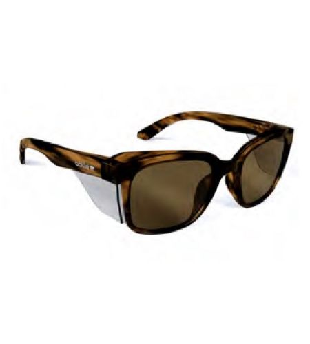 Stks 410 - Quartz Polarized Pc Lens - As - Brown Tortoise Pc Temples/frame