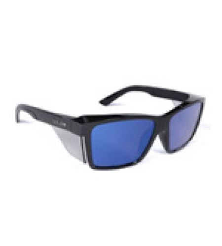 Stks 420 - Cobalt Mirror Polarized Pc Lens - As - Black Gloss Pc Temples/frame