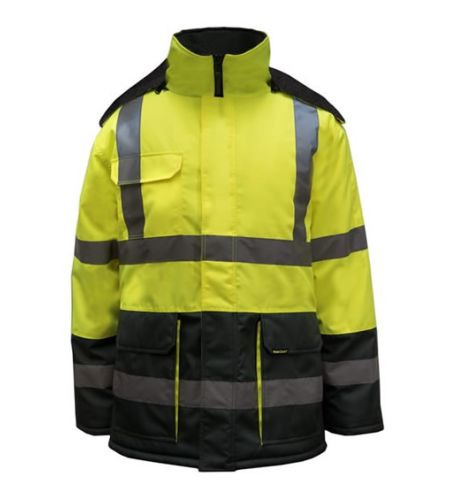 WORKCRAFT Hi-vis Freezer Jacket With Tape