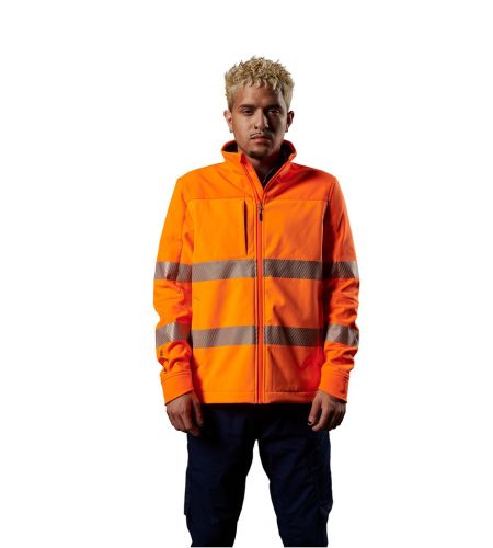 FXD Soft Shell Insulated Hi-vis Jacket With Tape 