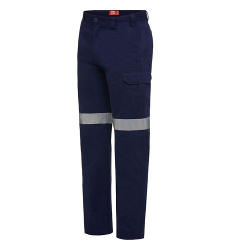 Y02575 HARD YAKKA Cotton Drill Cargo Pant With Tape