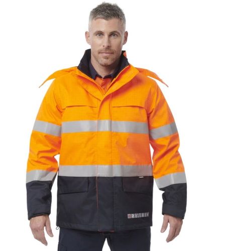 KINGGEE Fr Hrc / Ppe3 Hi-vis Antistatic Taped Jacket