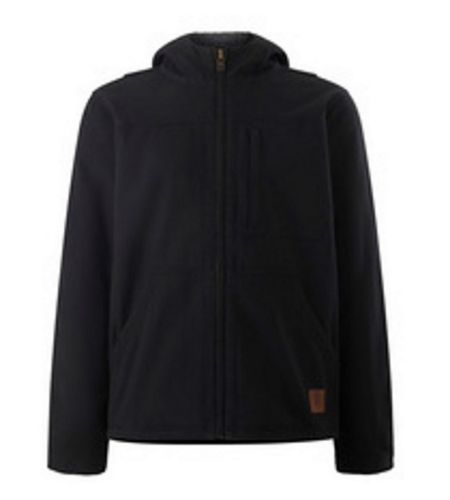 Y06744 HARD YAKKA Heritage Canvas Hooded Jacket