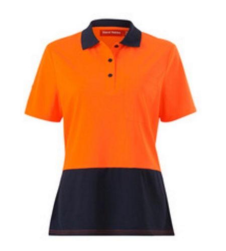 Y08601 HARD YAKKA Womens Hi-vis Polo Short Sleeve