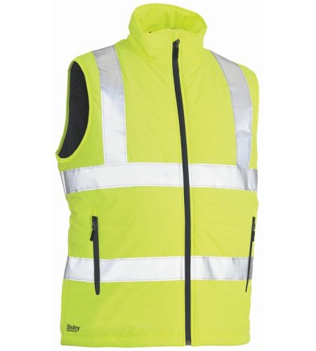 BISLEY PUFFER VEST WITH REFLECTIVE TAPE